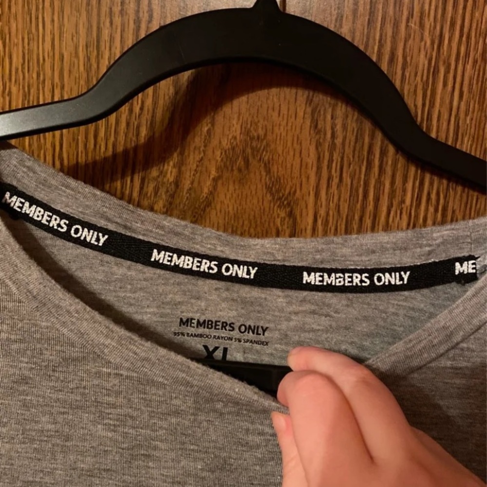 Long Sleeve Members Only t shirt